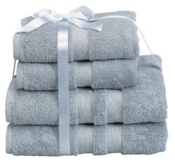 Heart of House - Egyptian Cotton Bale - Dove Grey